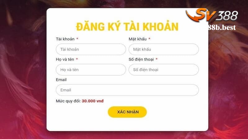 Cách đăng ký tài khoản SV388 như thế nào? Cách đăng ký tài khoản SV388 như thế nào?