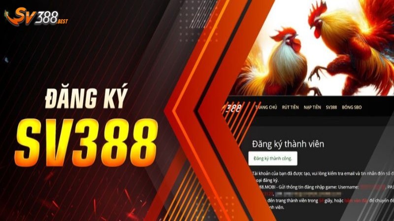 Hướng dẫn người chơi đăng ký và đăng nhập SV388